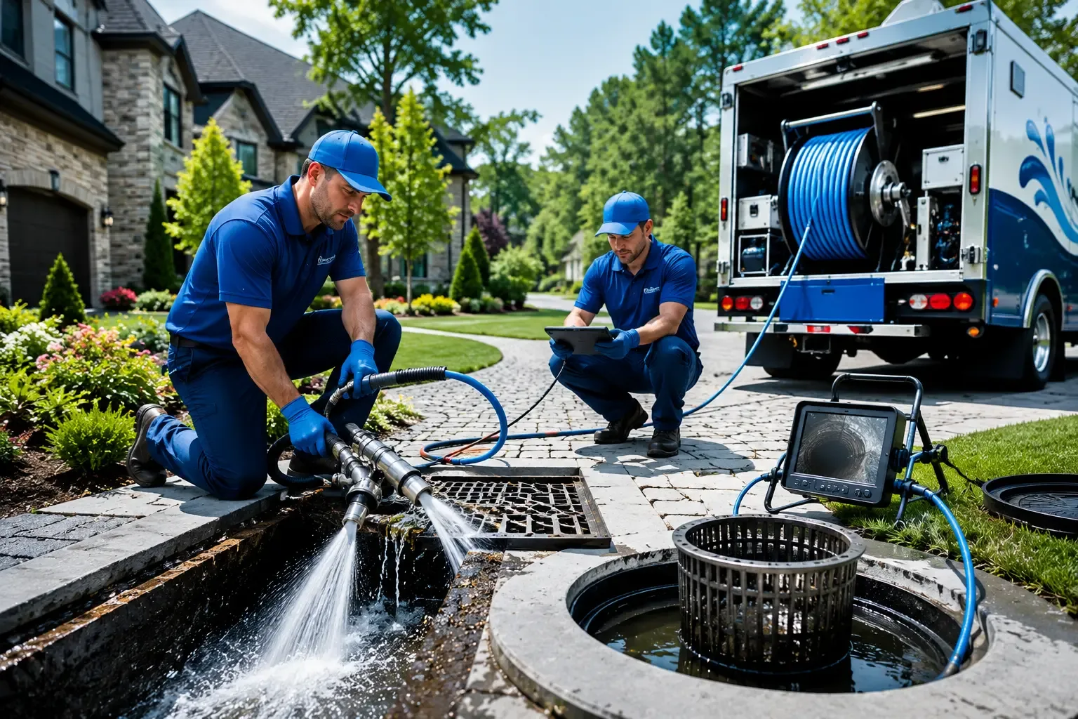 Local outdoor drain cleaning professionals in Zeeland, MI