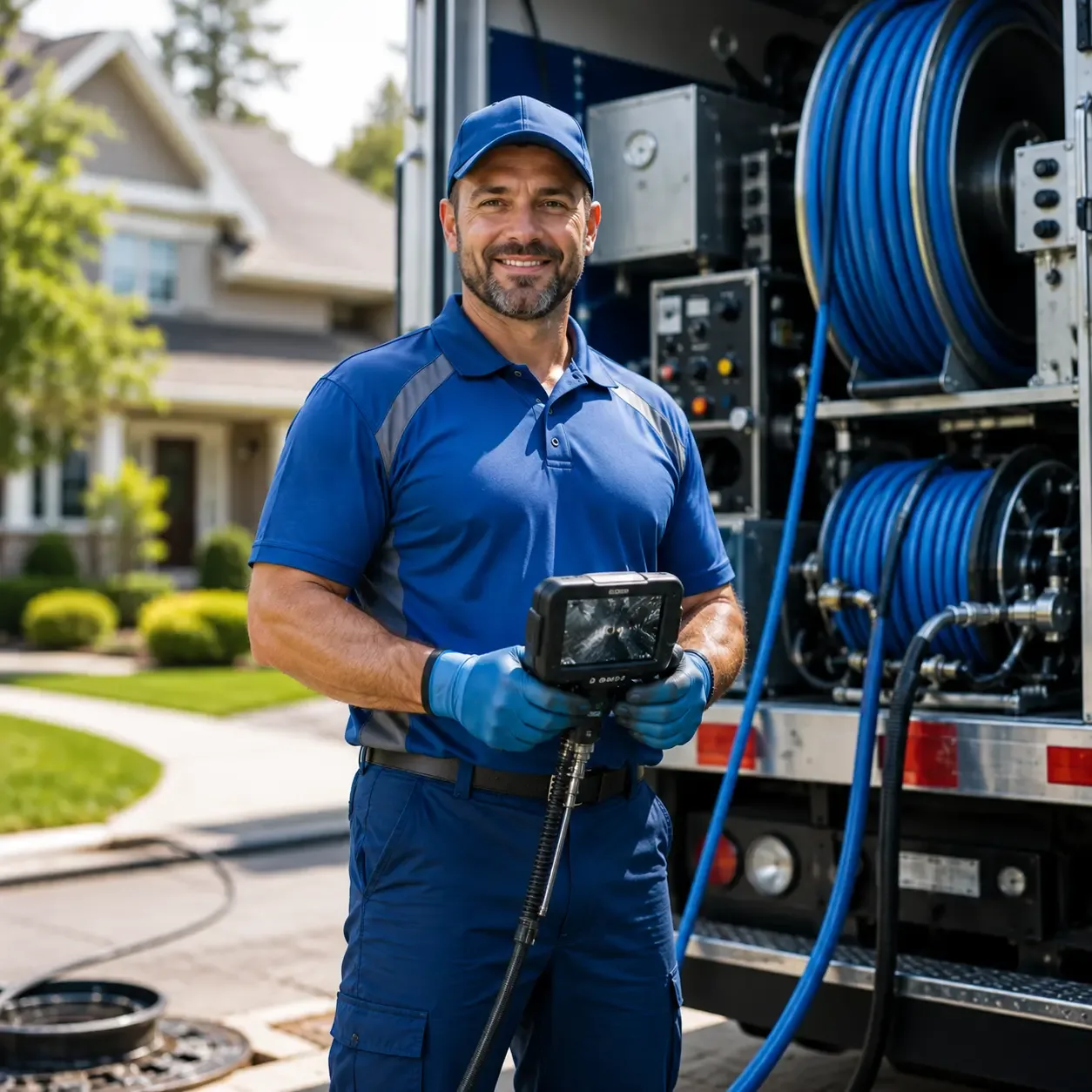 Local outdoor drain cleaning specialists in Zeeland, MI